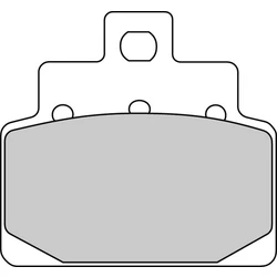 Plaquette de frein Organique Eco-Friction Route