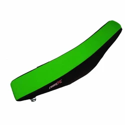 Housse de selle KAWASAKI KXF 250 09-12 KXF 450 09-11 TOP GREEN- SIDE BLACK (M212-2GB)