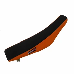 Housse de selle KTM SX 65 2002-2008 TOP BLACK- SIDE ORANGE (M520-2BO)