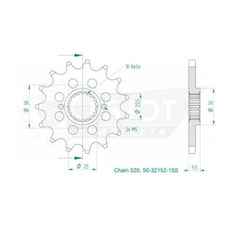 Pignon TT Esjot Lightweight