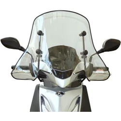 Parebrise pour Kymco Agility avec Bord PVC