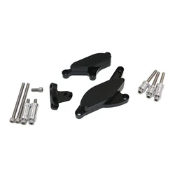 Kit Protection de Carters CNC Anodisés Noir ZX-10R 2008-2010 Gauche et Droit