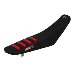 Housse de selle HONDA CRF 450 17-19 CRF 250 18-20 UGS COLOR WAVE BLACK-RED (UFM117-2BR)