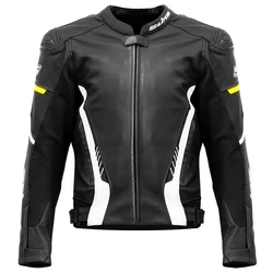 Blouson RACING Cuir Homme